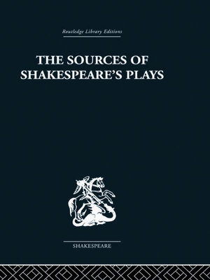 cover image of The Sources of Shakespeare's Plays